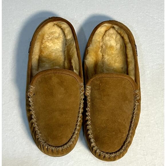 LL Bean Men's Wicked Good Moccasins Slippers Size 10 - Picture 1 of 7